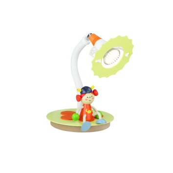 Elobra WIKI Table Lamp green, white, 1-light source