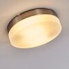FRESNO Ceiling Light matt nickel, 2-light sources