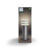 Philips HUE WHITE TUAR pedestal light LED stainless steel, silver, 1-light source