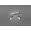 Trio LEON Spotlight LED matt nickel, 2-light sources