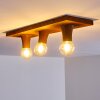 KIMSTAD Ceiling Light rust-coloured, 3-light sources