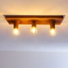 KIMSTAD Ceiling Light rust-coloured, 3-light sources
