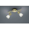 Trio LEVISTO ceiling spotlight LED brass, 2-light sources