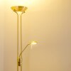 Rom uplighter LED brass, 2-light sources