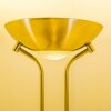 Rom uplighter LED brass, 2-light sources