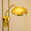 Rom uplighter LED brass, 2-light sources