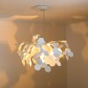 Zavaluce Andromeda pendant light white, 1-light source