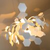 Zavaluce Andromeda pendant light white, 1-light source
