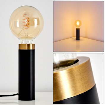 EICHOKORI Table Lamp copper, black, 1-light source
