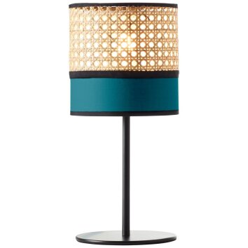 Table Lamp Brilliant Dayanara black, 1-light source