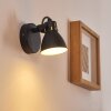 SALINAS Wall Light black, 1-light source