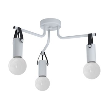 EGLO APRICALE Ceiling Light grey, black, 3-light sources