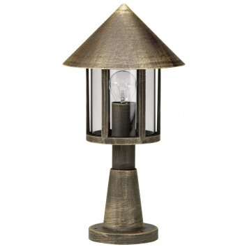 Albert 539 outdoor floor lamp brown, brass, 1-light source