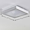 Sora Star ceiling lamp LED white, 1-light source