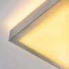Sora Star ceiling lamp LED white, 1-light source