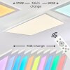 Antria Ceiling Light LED white, 1-light source, Colour changer