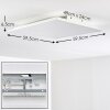 Antria Ceiling Light LED white, 1-light source, Colour changer