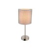 Globo table lamp matt nickel, 1-light source