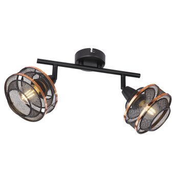 Globo BELLONA Spotlight black, 2-light sources