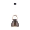 Leuchten-Direkt SAMIA Pendant Light brown, 1-light source