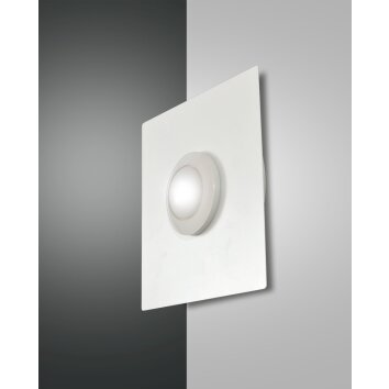 Fabas Luce SWAN Wall Light LED white, 1-light source