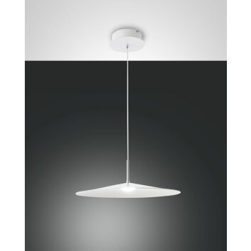 Fabas Luce KASA Pendant Light LED white, 1-light source