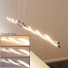 CARMACKS pendant light LED chrome, 4-light sources