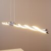 CARMACKS pendant light LED chrome, 4-light sources