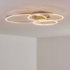 Chilkat Ceiling Light LED matt nickel, 1-light source