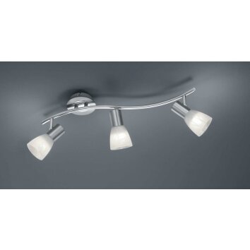Trio LEVISTO ceiling spotlight LED matt nickel, 3-light sources