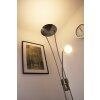 Trio 4264 floor lamp LED chrome, stainless steel, matt nickel, 1-light source