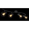 Globo PRISKA Spotlight black, 4-light sources