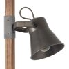Floor Lamp Brilliant Plow Dark wood, black, 2-light sources