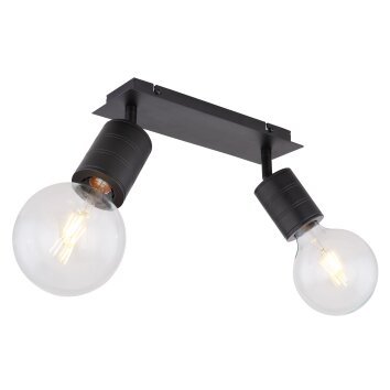 Globo HERMINE Spotlight black, 2-light sources