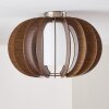VALKOM Ceiling light matt nickel, 1-light source