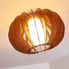 VALKOM Ceiling light matt nickel, 1-light source