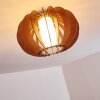 VALKOM Ceiling light matt nickel, 1-light source
