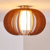 VALKOM Ceiling light matt nickel, 1-light source