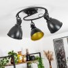 Ceiling Light Koppom black, 3-light sources