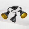 Ceiling Light Koppom black, 3-light sources