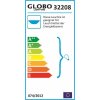Globo CREEK outdoor light stainless steel, white, 2-light sources
