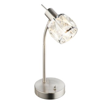 Globo KRIS Table Lamp matt nickel, 1-light source