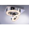 Leuchten Direkt TIM ceiling light LED chrome, 2-light sources