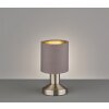 Trio GARDA Table Lamp matt nickel, 1-light source