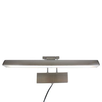 Steinhauer Litho Wall Light LED stainless steel, 1-light source