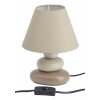 Brilliant PAOLO Table Lamp brown, 1-light source