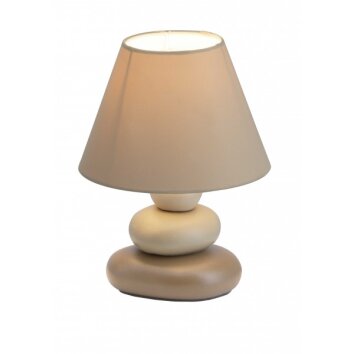 Brilliant PAOLO Table Lamp brown, 1-light source