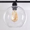 BAUDETTE Pendant Light black, 4-light sources