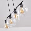 BAUDETTE Pendant Light black, 4-light sources