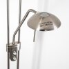 Rom uplighter LED matt nickel, 2-light sources